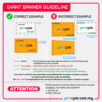 Giant Tarpaulin / Zigzag Banner